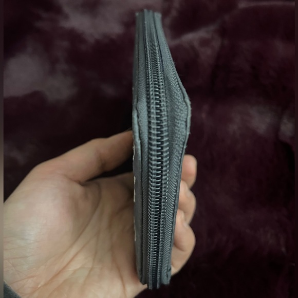 BAD BADTZ MARU Sanrio Wallet 2001 Vintage Kawaii Coin Purse Card Bag Embroidered - Picture 8 of 10